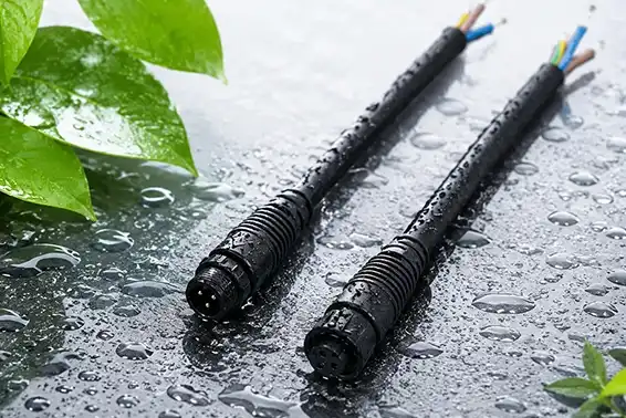 What is an M12 Straight Waterproof Cable Connector?